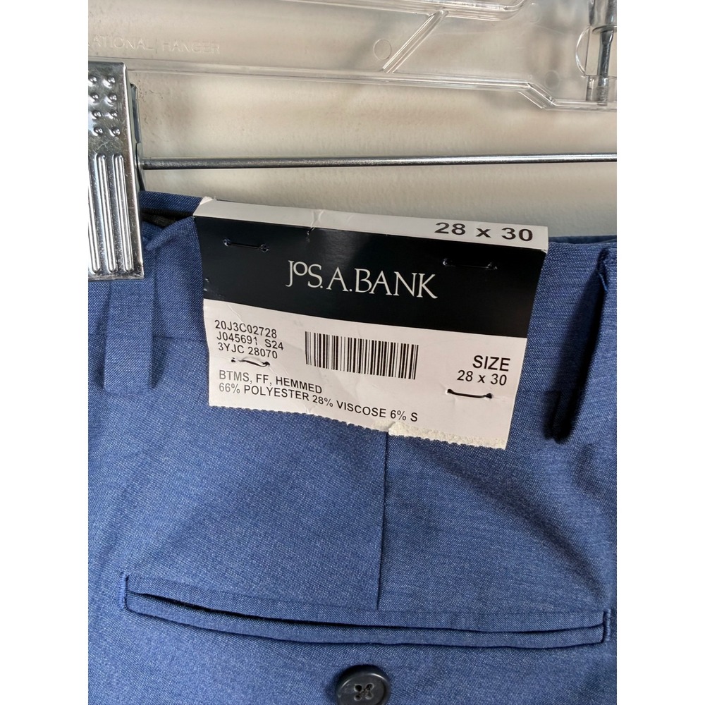 NEW Jos. A. Bank Mens Skinny Fit Stretch Suit Blue 38R 2-Button Sport Coat - Picture 14 of 15
